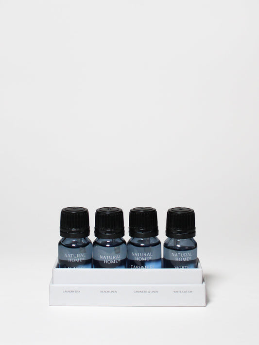 Natural Home 4 Pack of 10 ml Fragrance Diffuser Oils