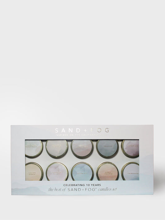 Ten Year Anniversary Candle Set
