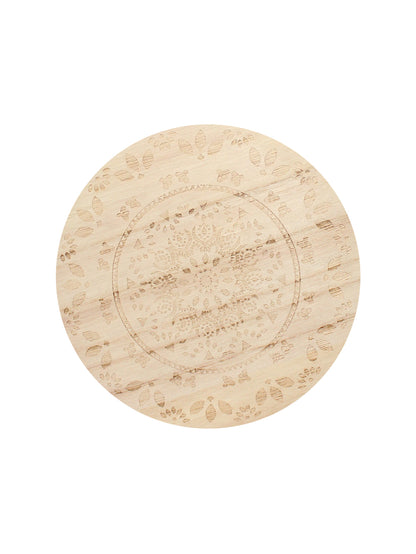 California Beach House 12 oz scented candle White vessel with Carved Mandala lid