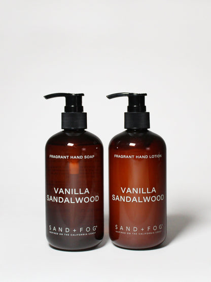 Vanilla Sandalwood Soap & Lotion Set