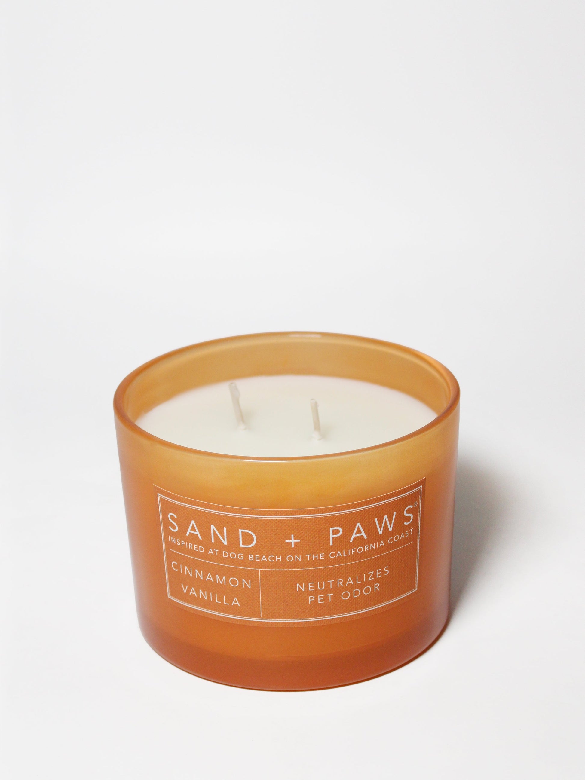 Sand + Paws Cinnamon Vanilla 12 oz scented candle