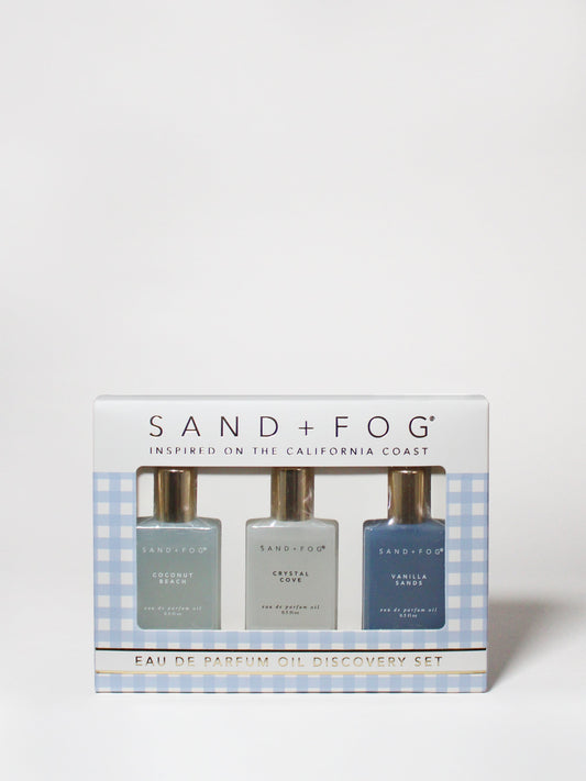 Exploratory Perfume Oil Rollerball Set - Sandy Collection