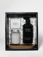 Tahitian Vanilla Hand Soap & Candle Set