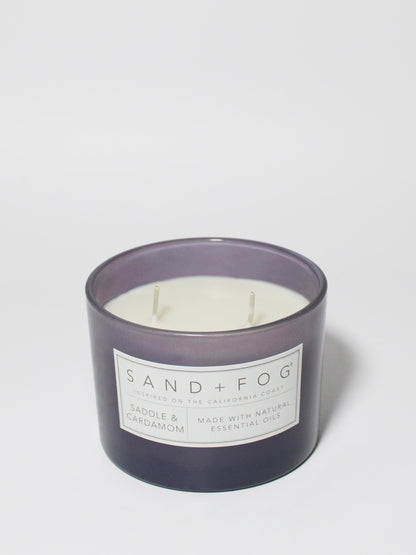 Saddle & Cardamom 12 oz scented candle