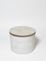 White Vanilla 12 oz scented candle