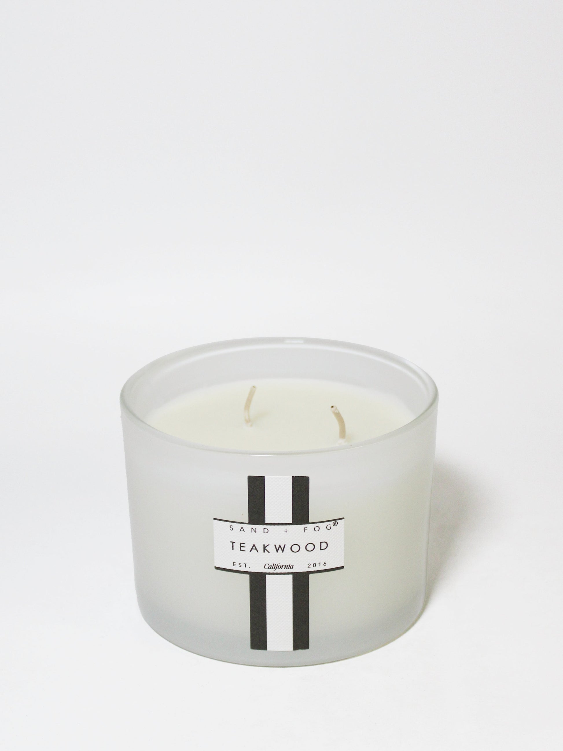 Teakwood 12 oz scented candle
