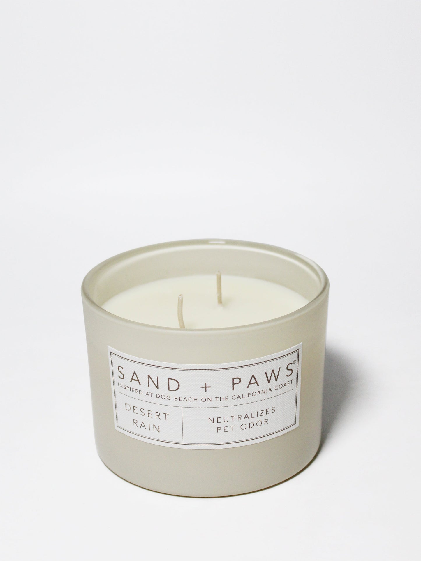 Sand + Paws Desert Rain 12 oz scented candle