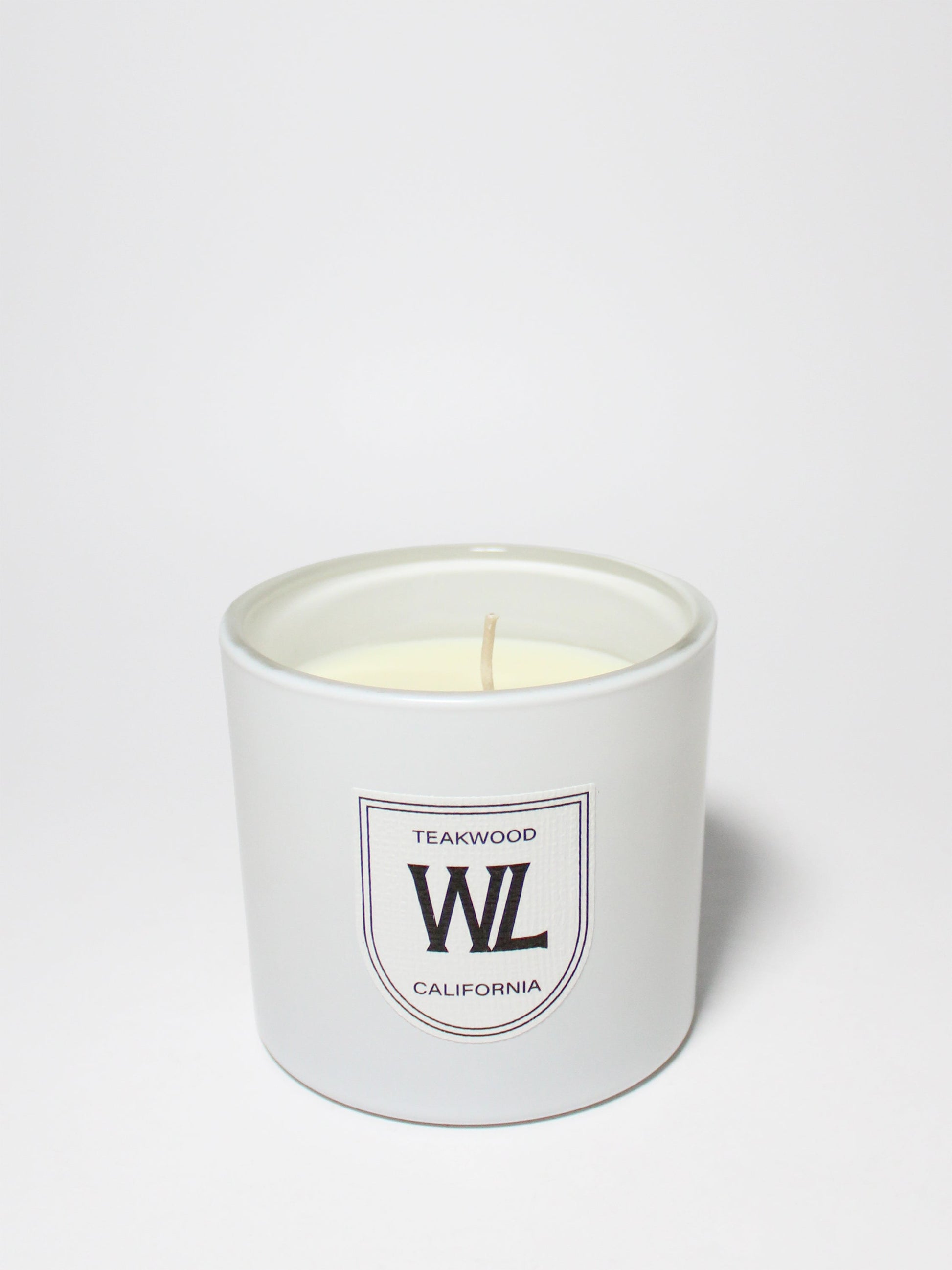 Teakwood 11 oz scented candle