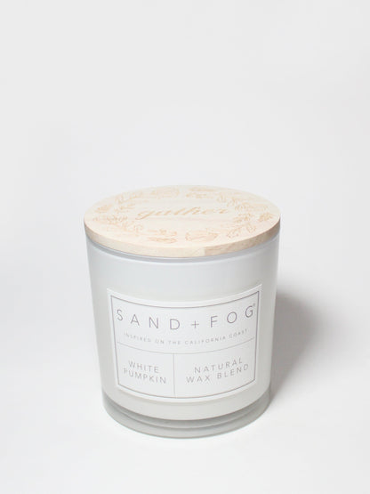 White Pumpkin 21 oz scented candle