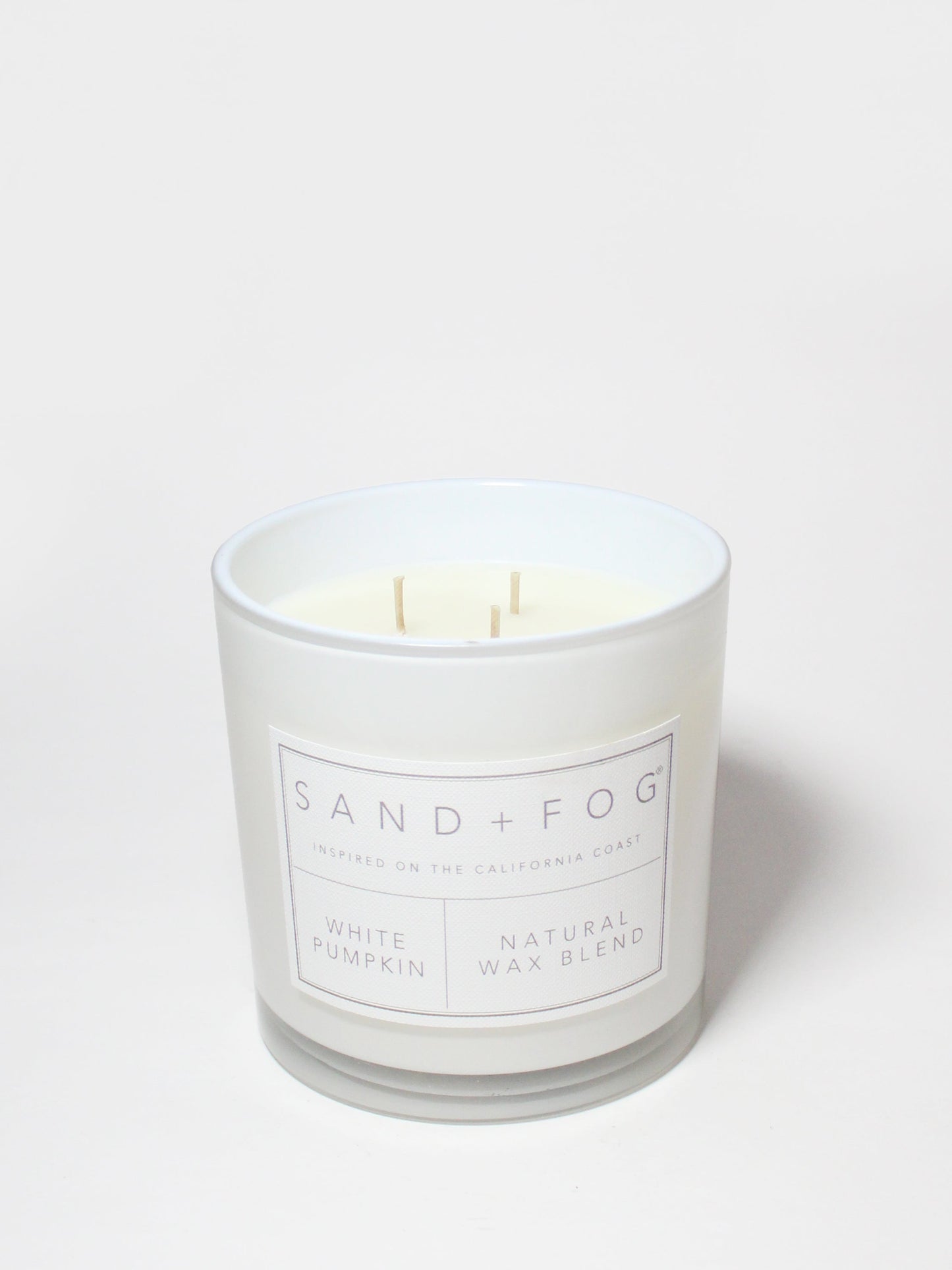 White Pumpkin 21 oz scented candle