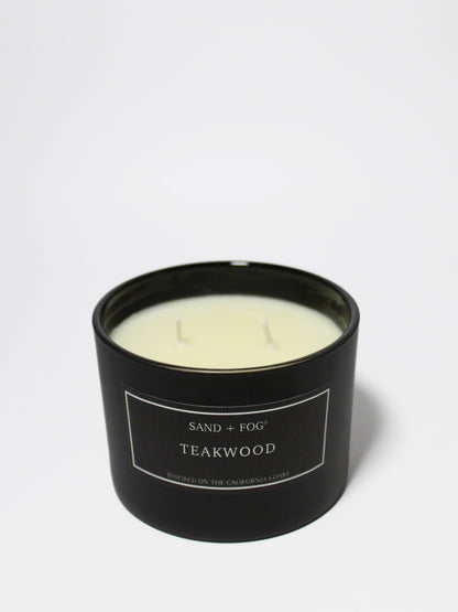 Teakwood 12 oz scented candle