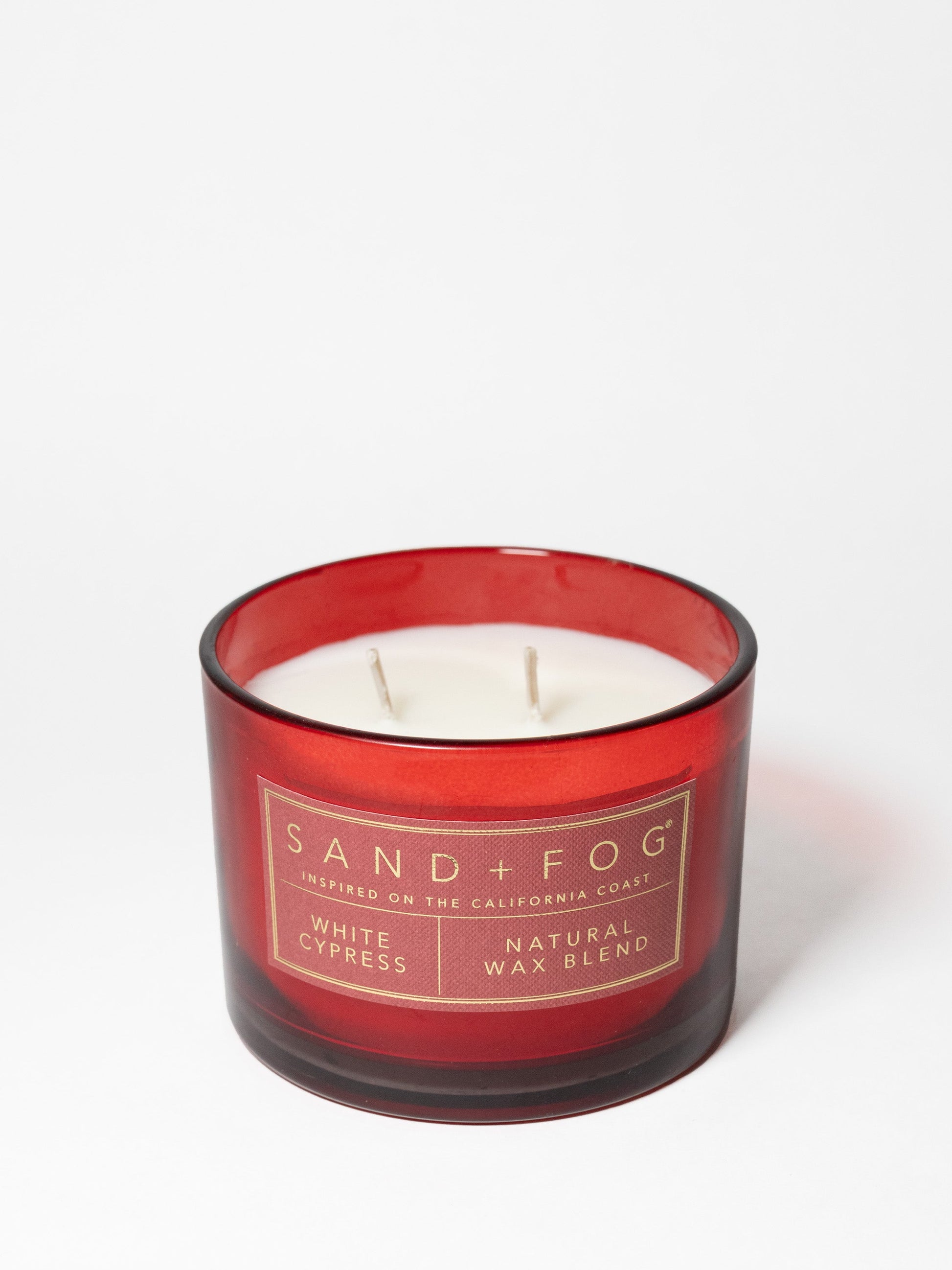 White Cypress 12 oz scented candle
