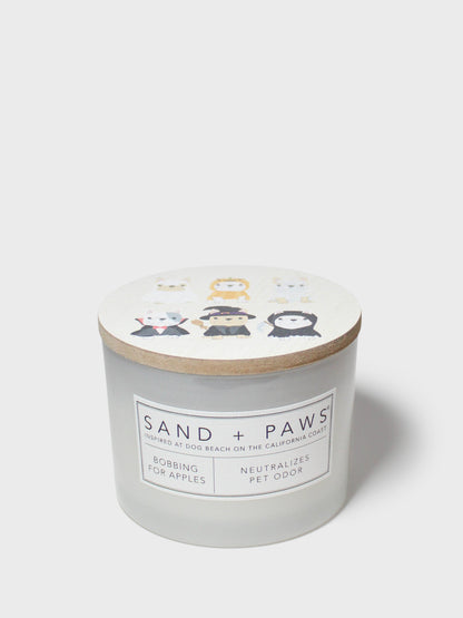 Sand + Paws Bobbing for Apples 12 oz scented candle