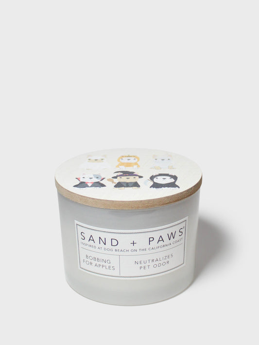 Sand + Paws Bobbing for Apples 12 oz scented candle