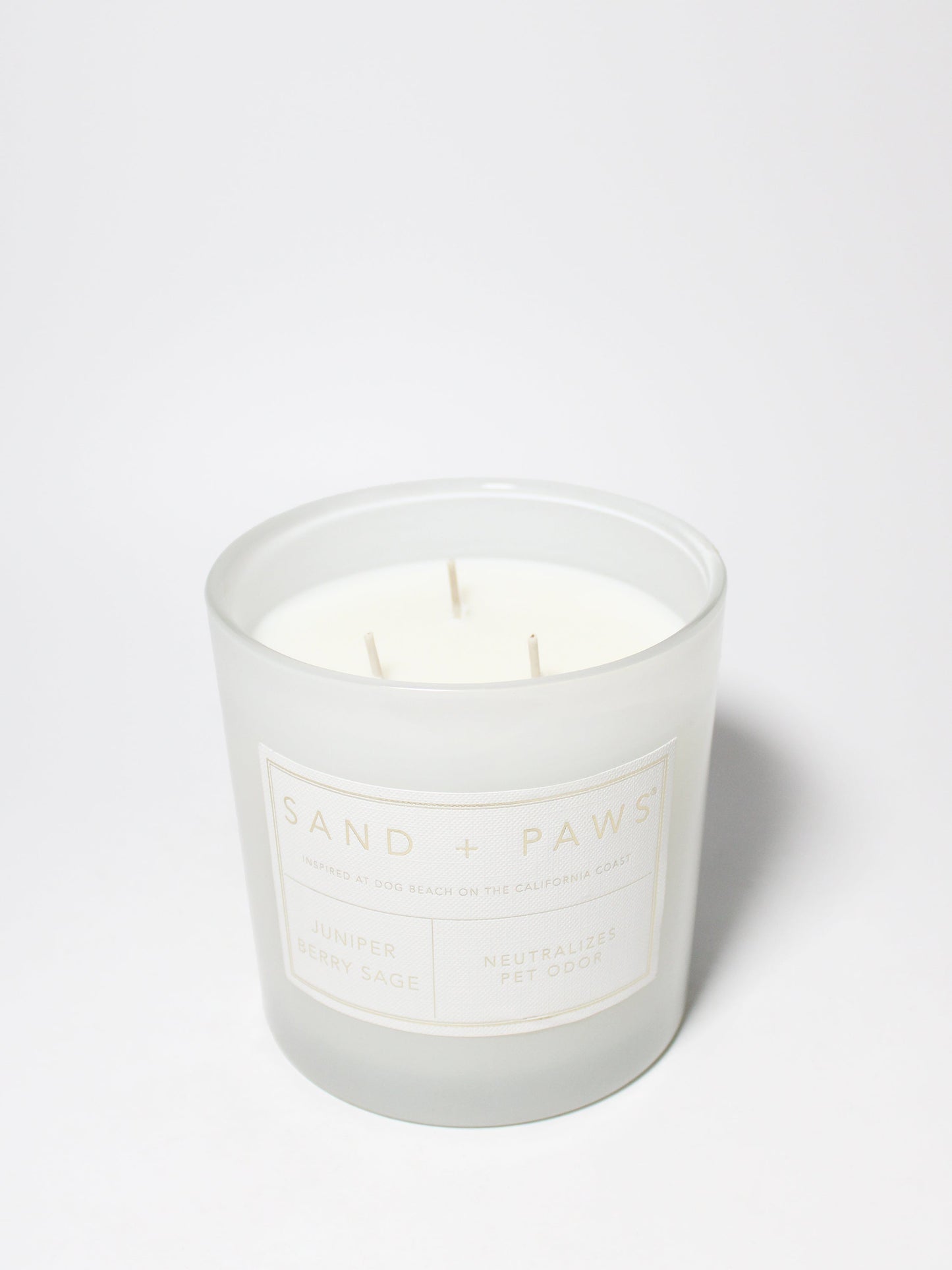 Sand + Paws Juniper Berry Sage 21 oz scented candle