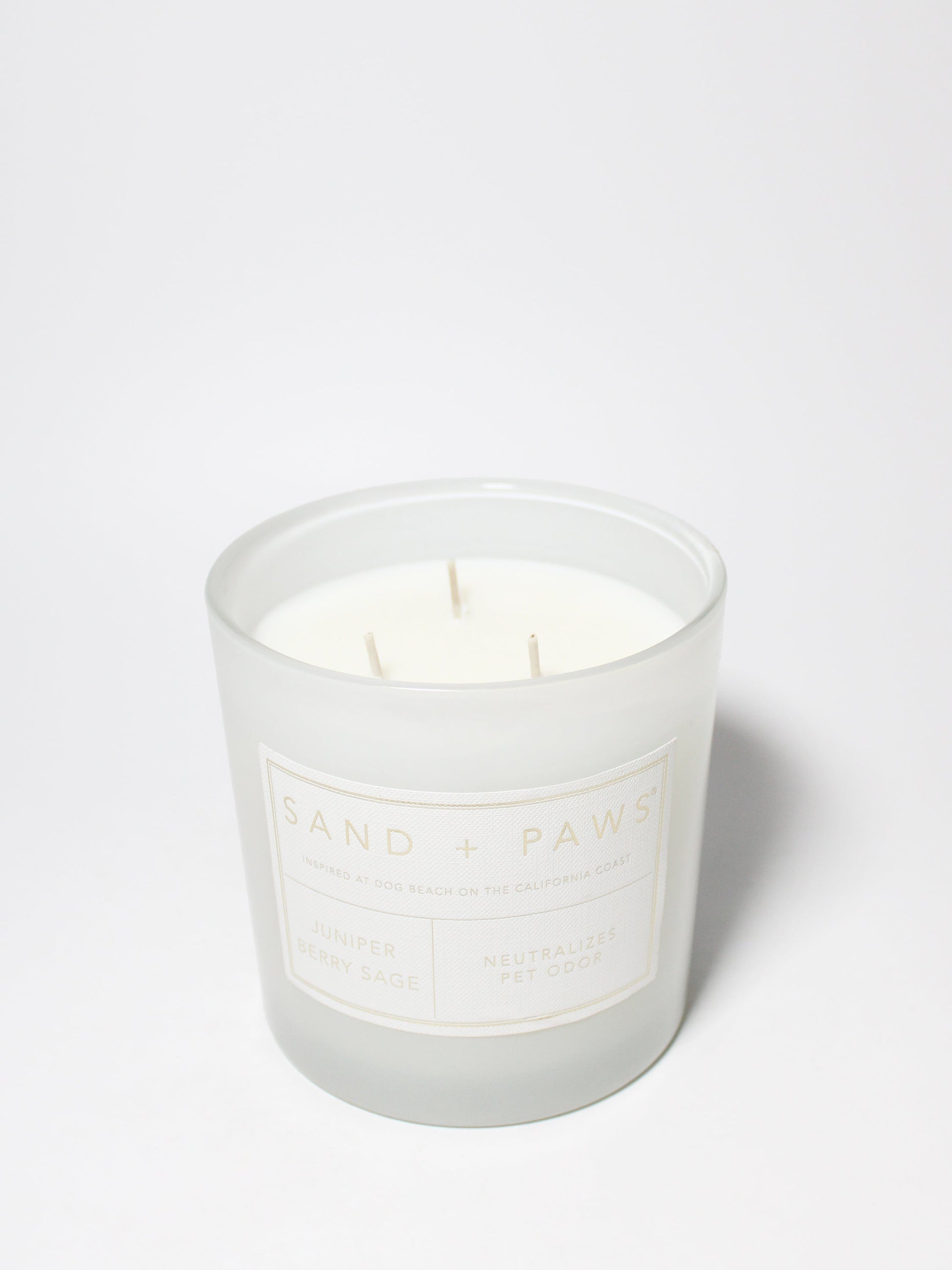 Sand + Paws Juniper Berry Sage 21 oz scented candle