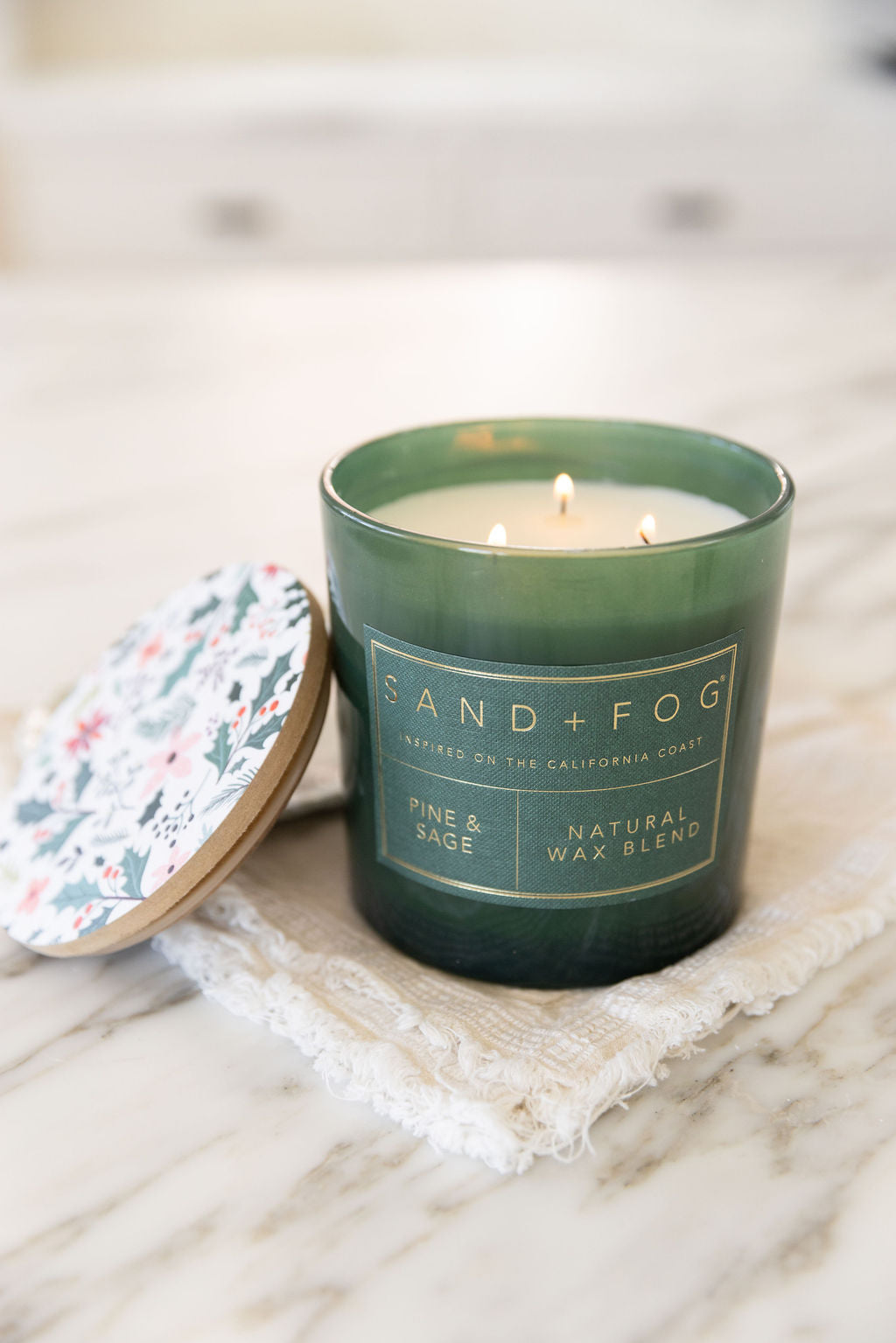 Pine & Sage 21 oz scented candle
