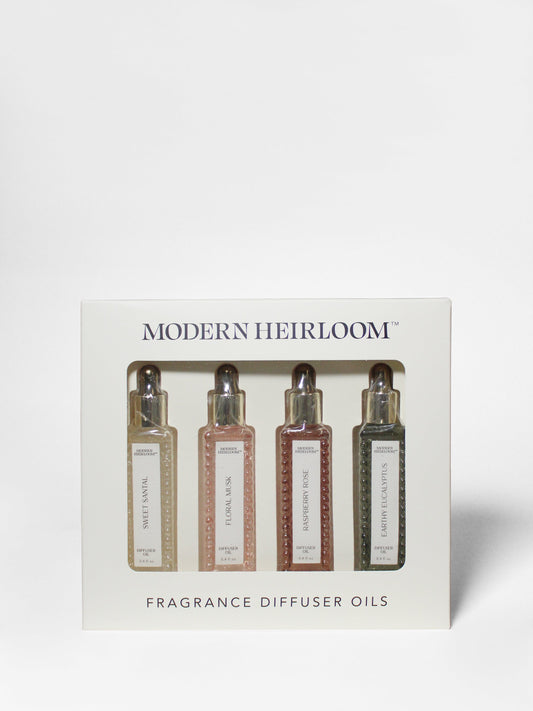 Modern Heirloom 4 Pack of 13 ml Fragrance Diffuser Oils