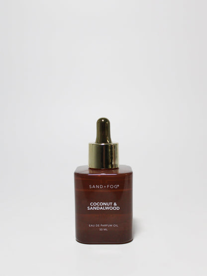 Coconut & Sandalwood 50 ml Perfume Oil Dropper