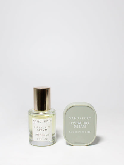 Perfume Oil Rollerball and Solid Perfume Set - Pistachio Dream