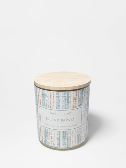 Island Papaya 10 oz scented candle