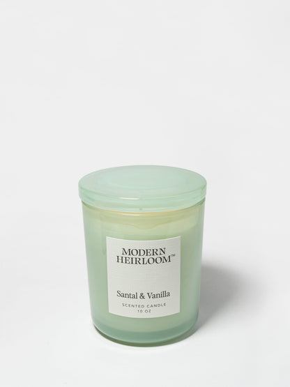 Santal & Vanilla 10 oz scented candle