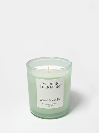 Santal & Vanilla 10 oz scented candle