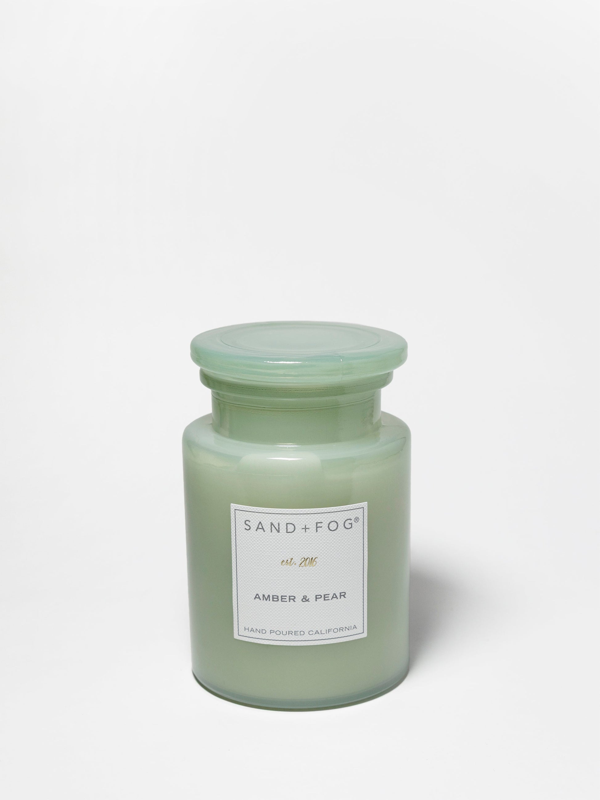 Amber & Pear 12 oz scented candle