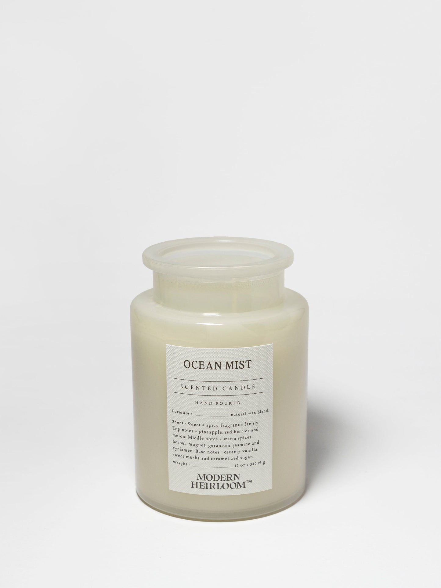 Ocean Mist 12 oz scented candle