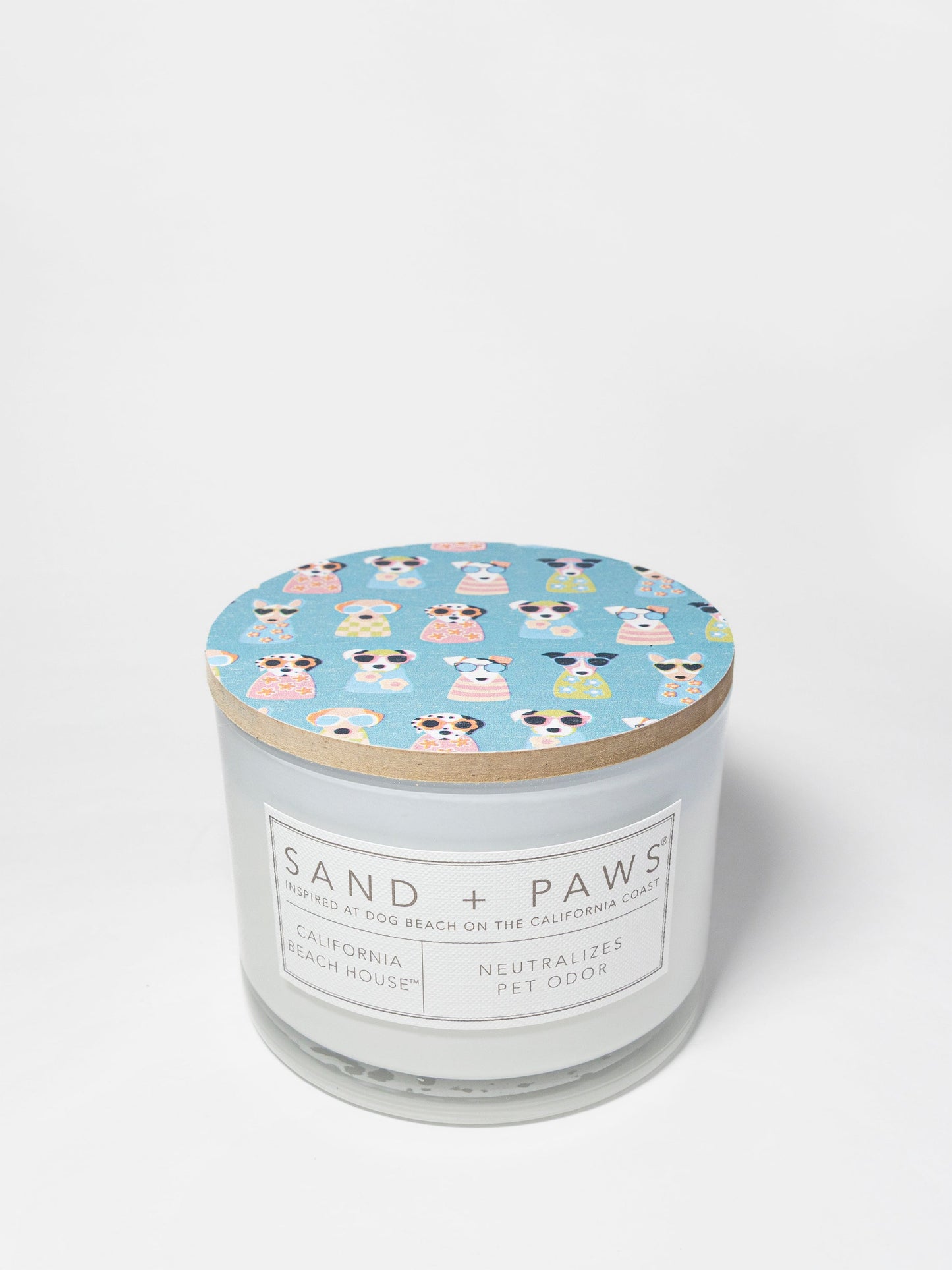 Sand + Paws California Beach House 12 oz scented candle