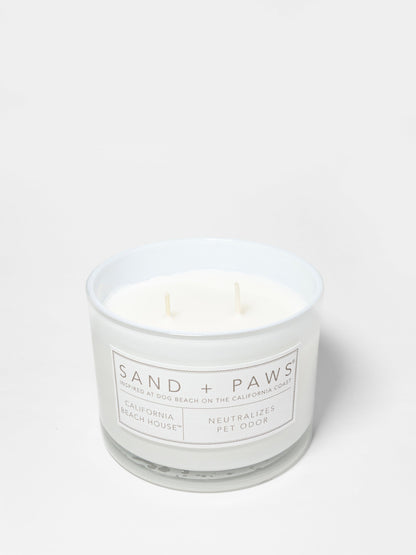 Sand + Paws California Beach House 12 oz scented candle