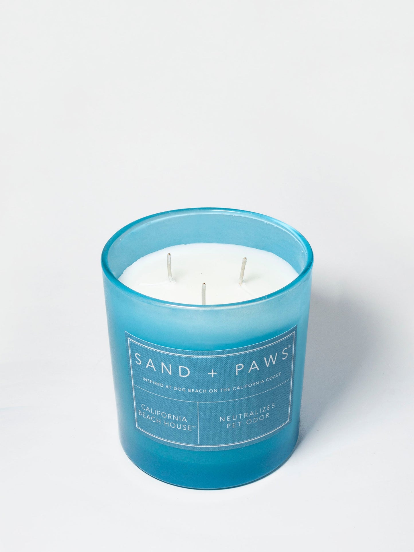 Sand + Paws California Beach House 21 oz scented candle