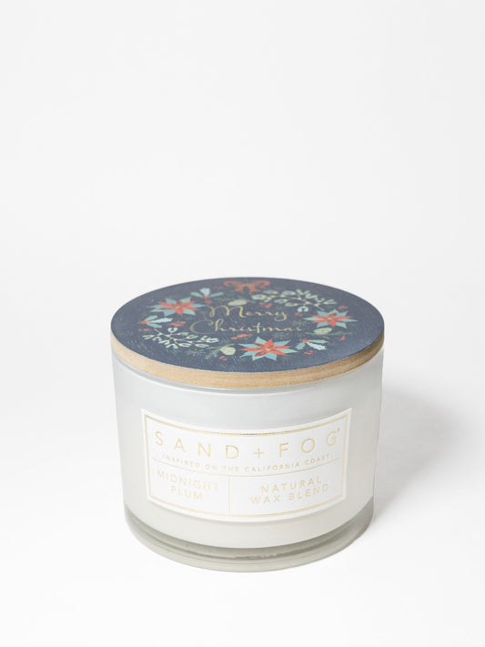 Midnight Plum 12 oz scented candle