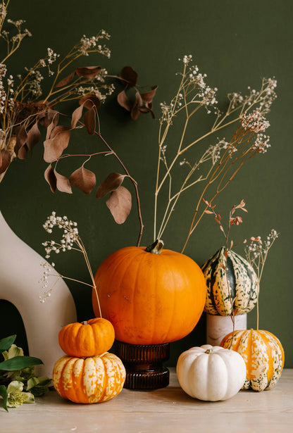 Pumpkin & Eucalyptus 21 oz scented candle